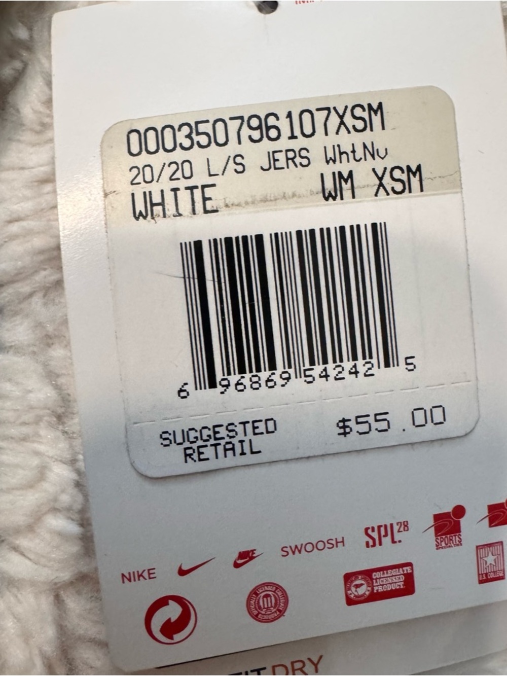 NWT Nike Lewis-Clark State Warriors Performance Top XS Athletic long sleeve - Picture 6 of 6